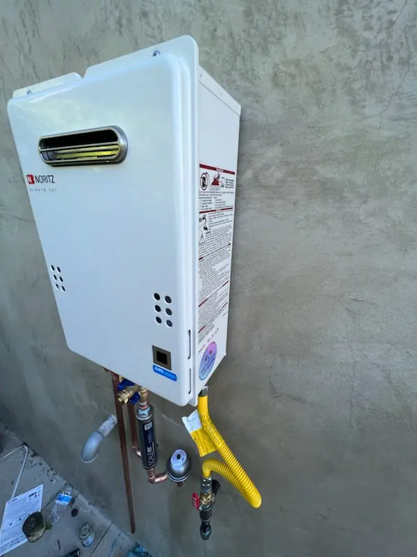 Tankless water heater installation for Burleson homes